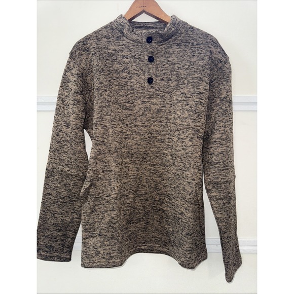 Other - Coofandy Men's Sweater‎ Brown Black Medium
